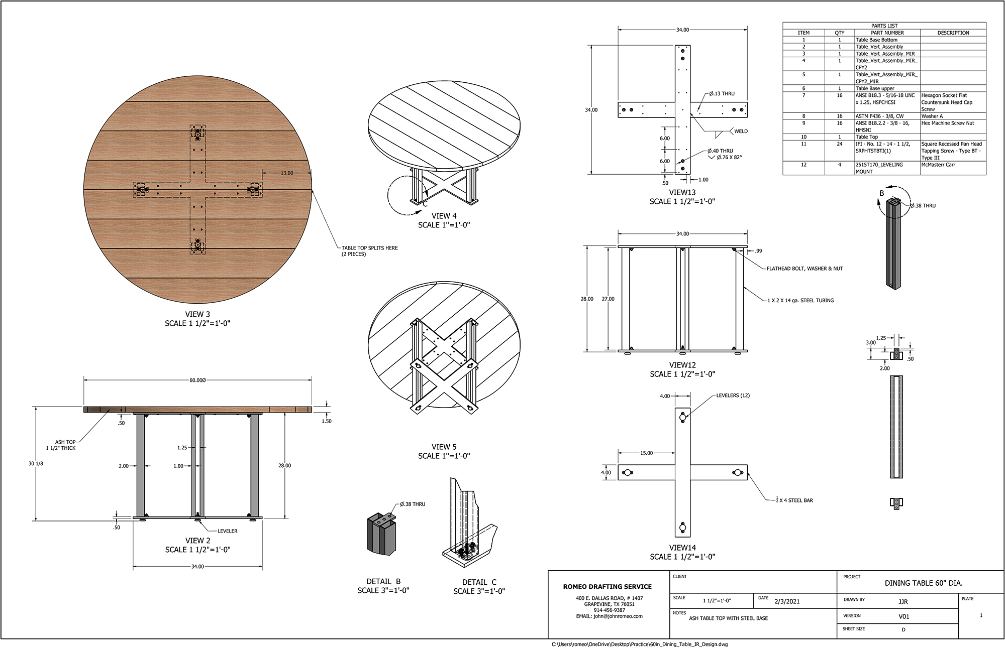 posts-romeo-drafting-services