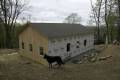 Barn under construction4